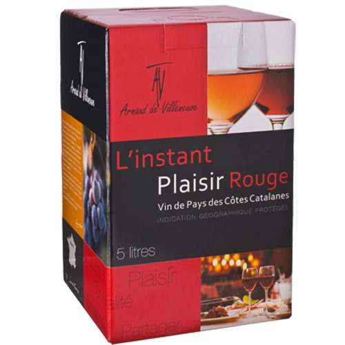 Arnaud de Villeneuve Rouge (Bag In Box) 5L